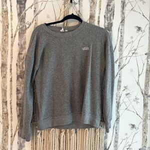 Vans Women's Gray Long Sleeve Tee